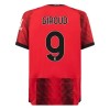 Maillot de Supporter AC Milan Giroud 9 Domicile 2023-24 Pour Enfant